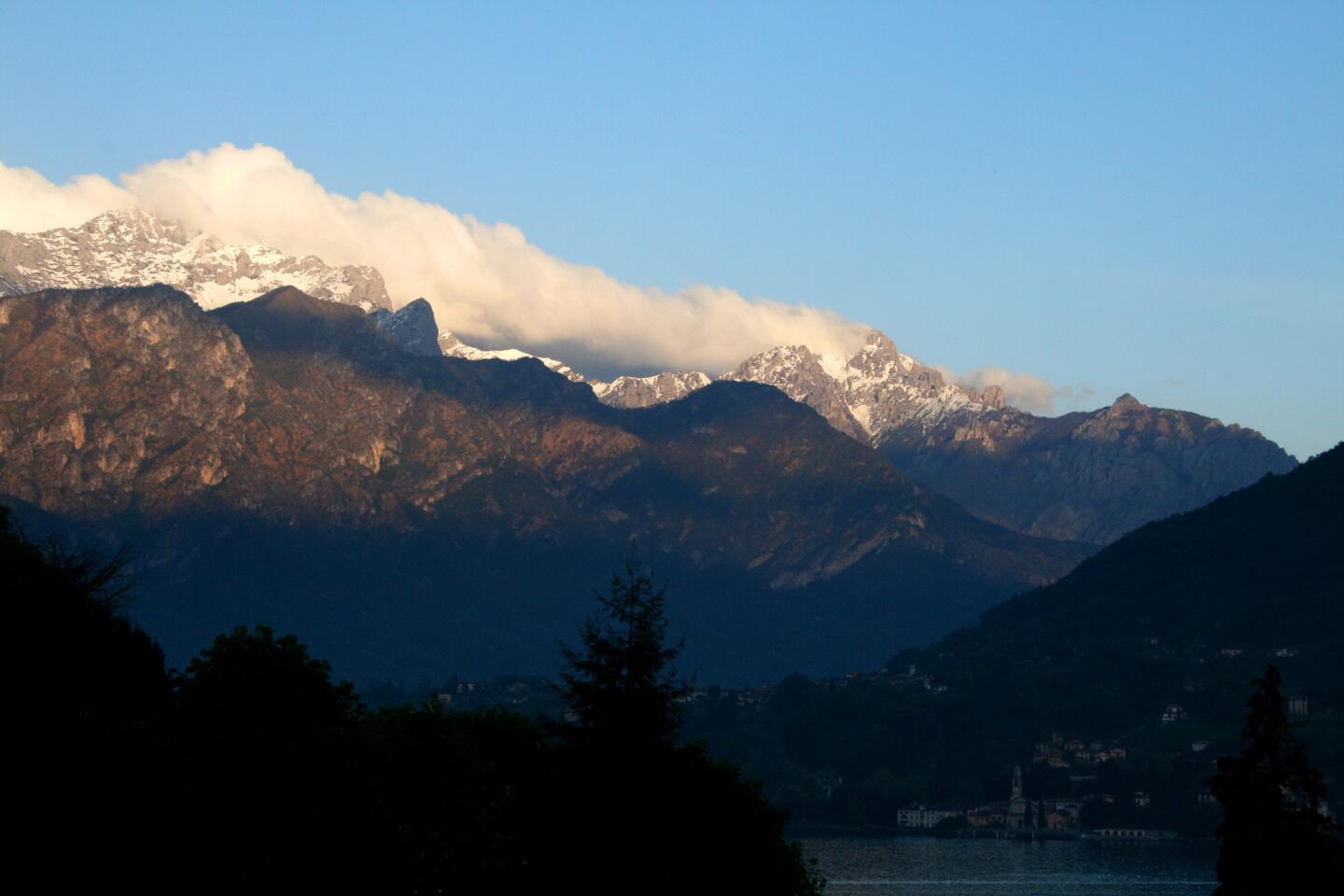 Lake Como at dusk