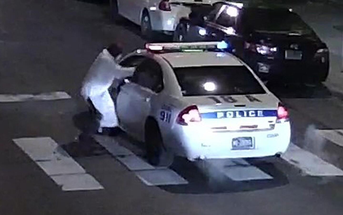 Philadelphia police officer ambushed