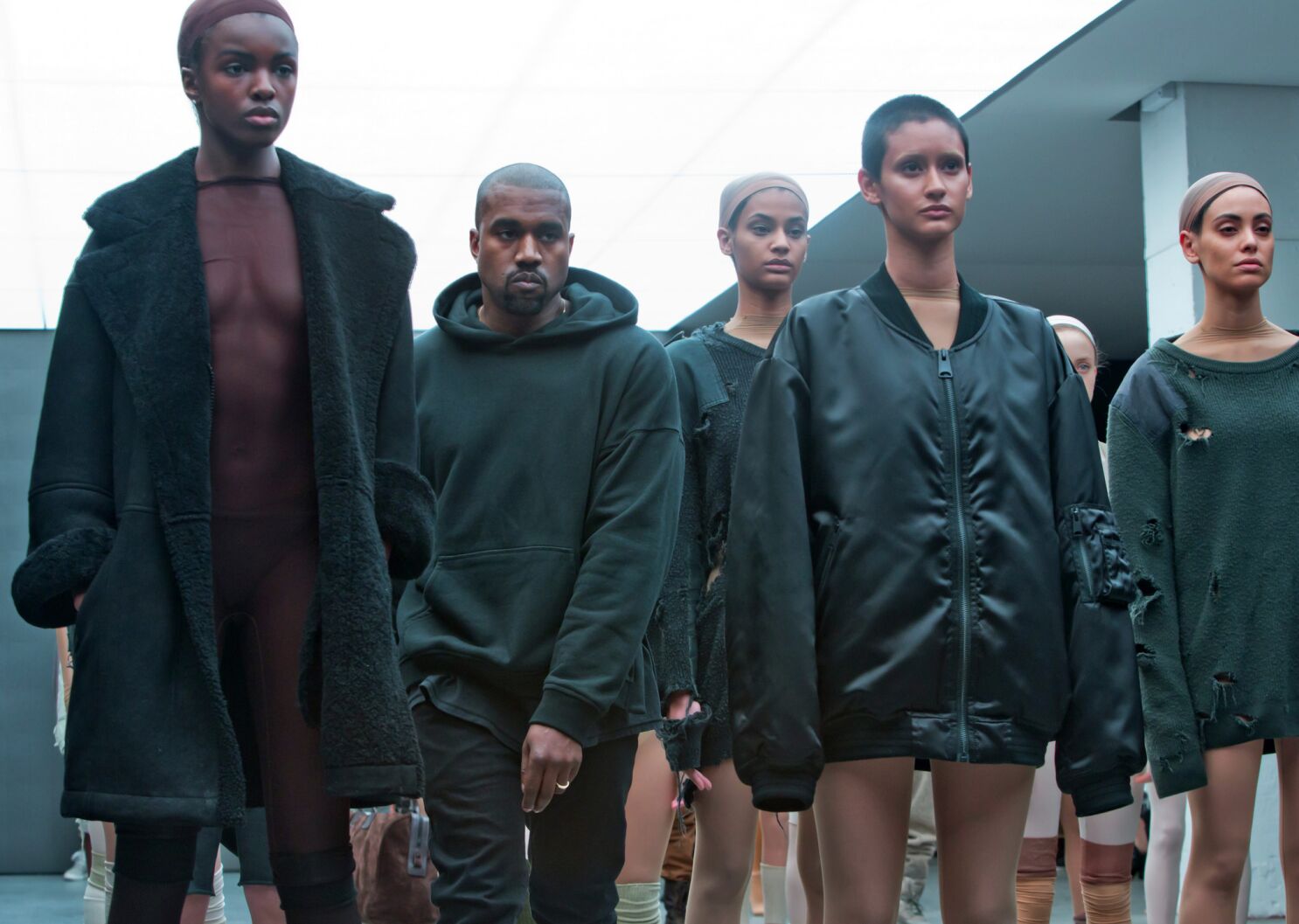 New York Fashion Week: Kanye West unveils - Los Angeles Times