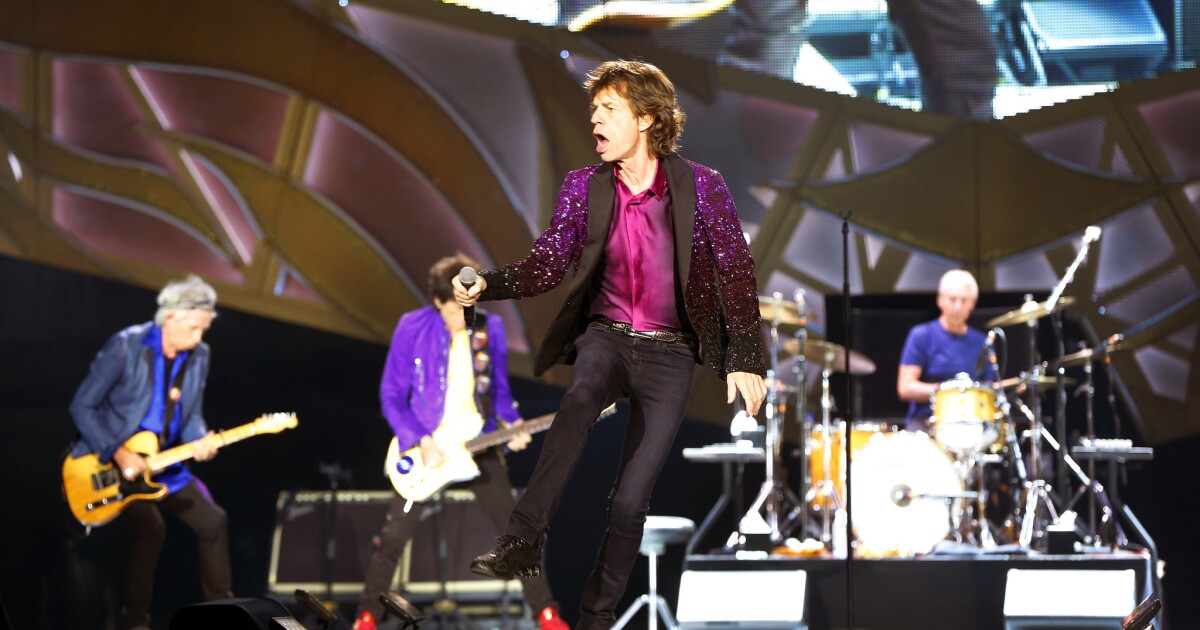 The Rolling Stones Open 15 Tour With Sold Out Gig At San Diego S Petco Park Los Angeles Times