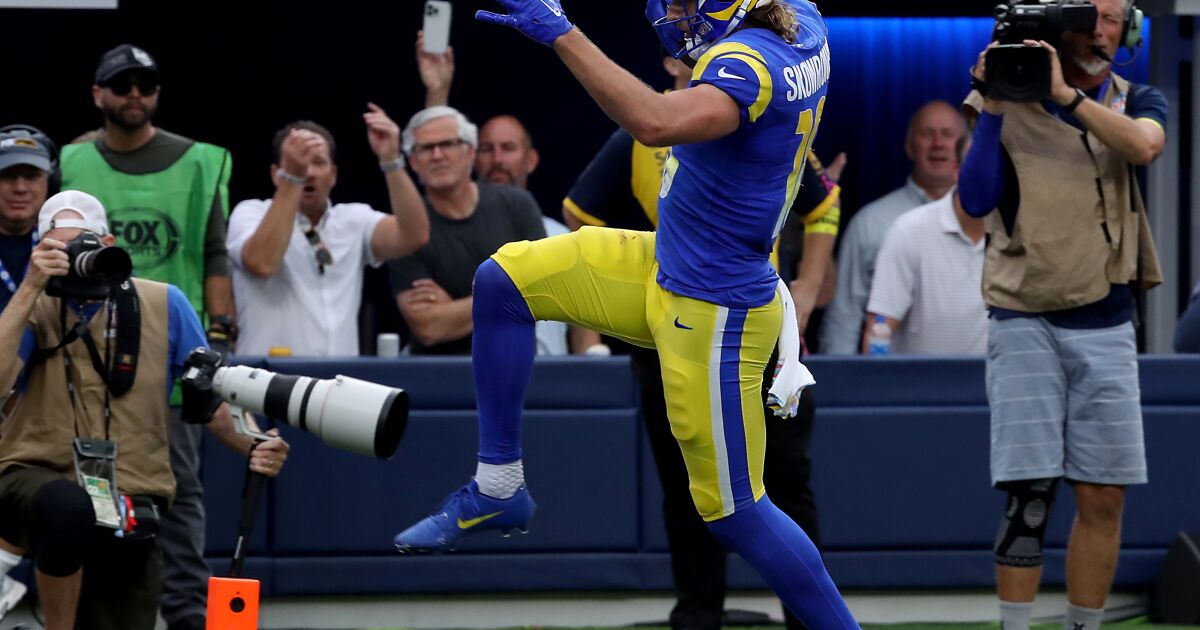 The Sports Report Rams Rally Past Panthers Los Angeles Times The Sports Report Rams Rally Past Panthers Los Angeles Times