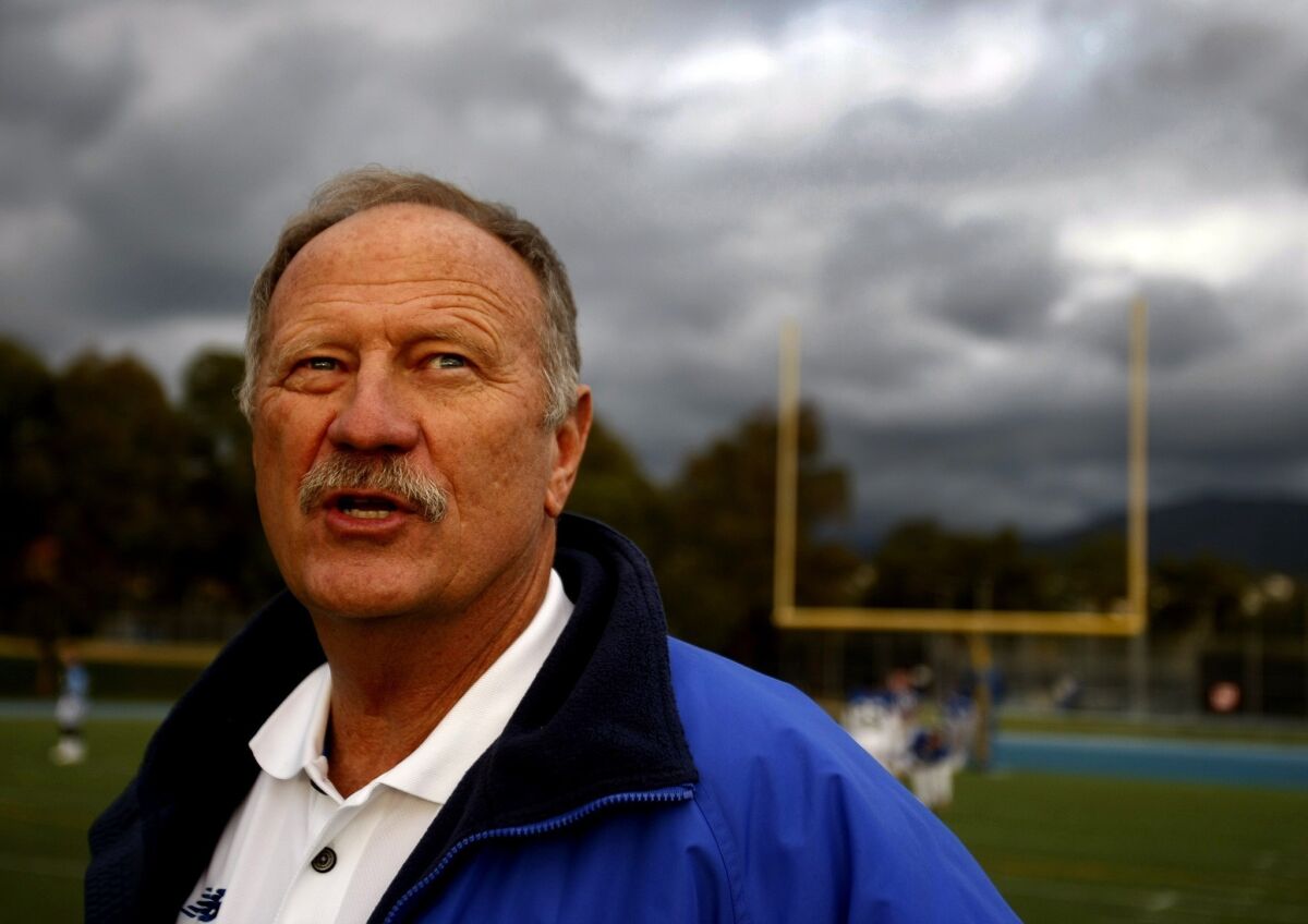 Harry Welch recalls Canyon's football win over De La Salle in 2006.