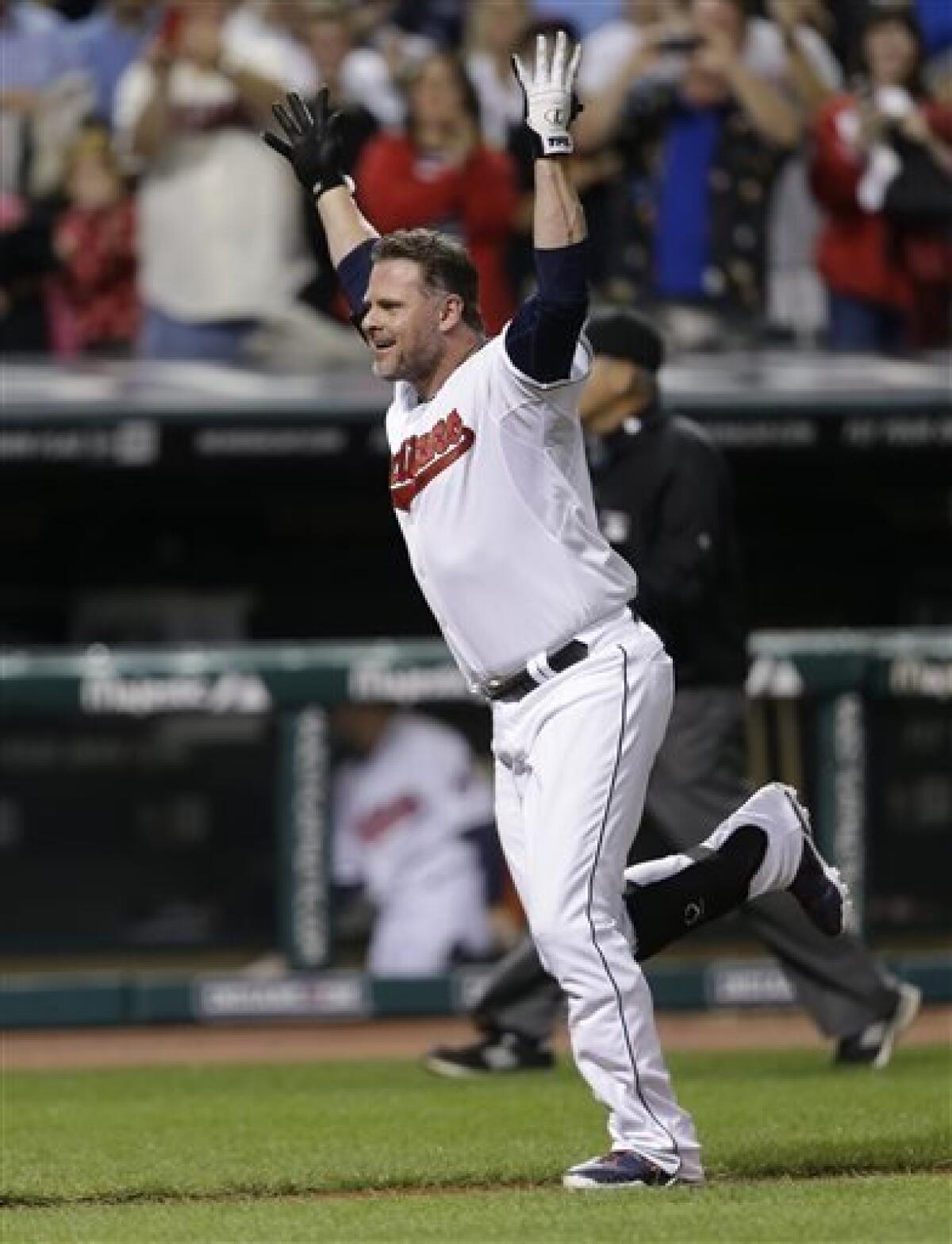 Giambi's pinch-hit homer gives Indians 3-2 win - The San Diego Union-Tribune