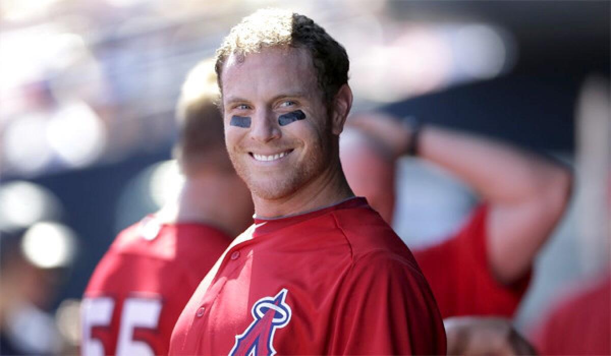 Josh Hamilton faced his former team the Texas Rangers for the first time in spring training in the Angels' 10-9 loss on Thursday.