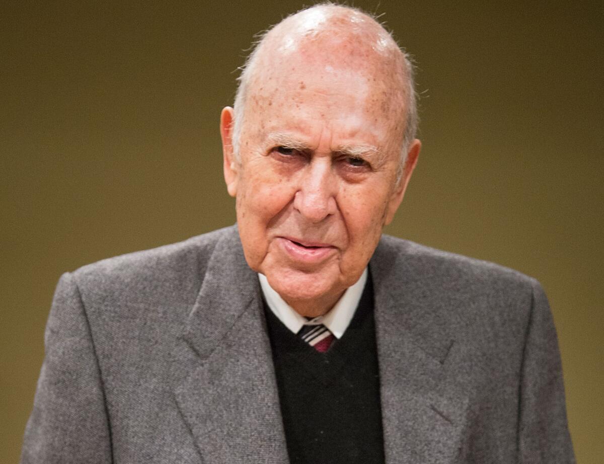 Writer-director-actor Carl Reiner will be at the TCM Classic Film Festival for "An Afternoon With Carl Reiner."