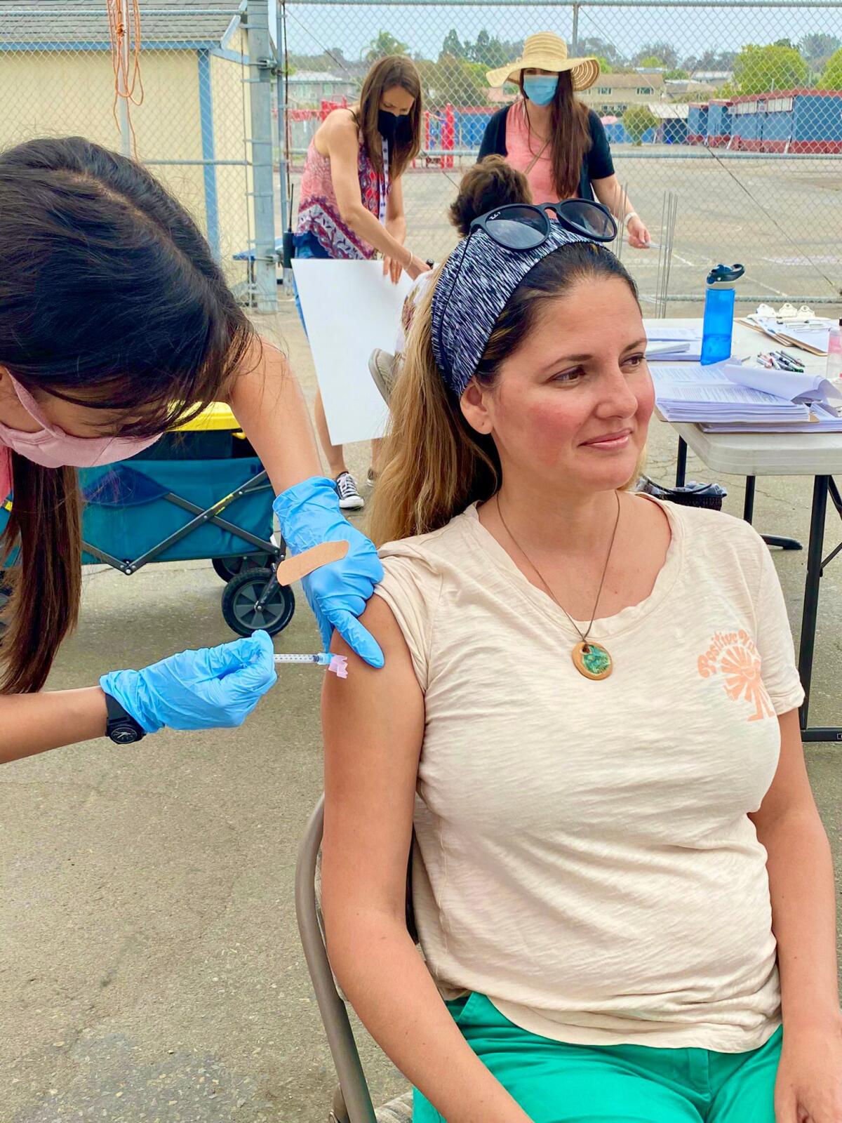 Champions for Health and San Diego County sponsored a COVID-19 vaccination event in La Jolla in July and will again Nov. 7.
