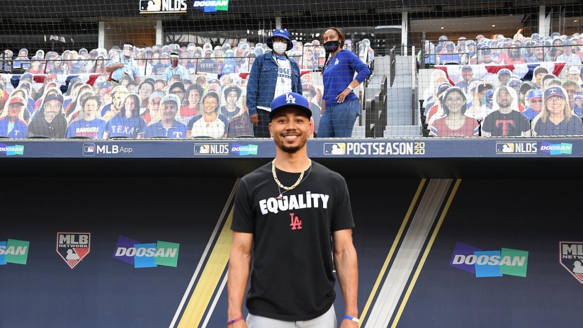 Dodgers: Mookie Betts' mom was first coach, purposefully gave 'MLB