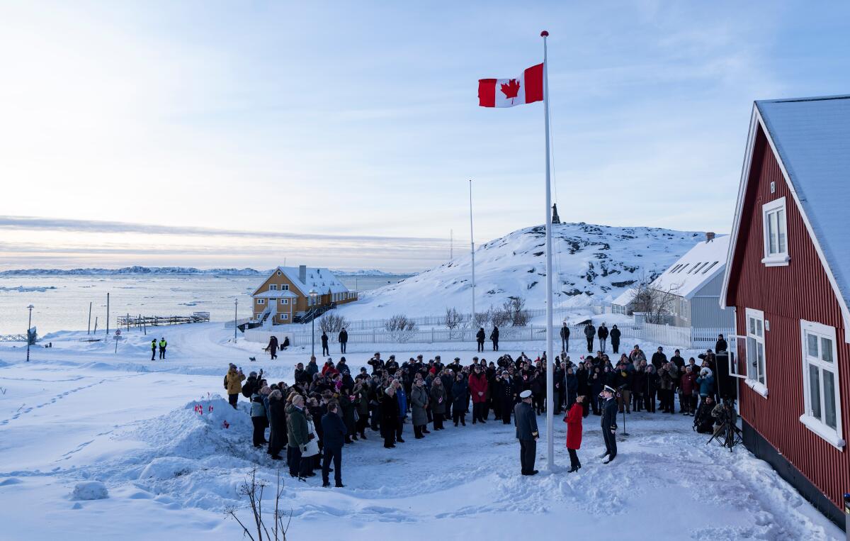 Canada and France open consulates in Greenland following tensions over U.S. push for control - Los Angeles Times