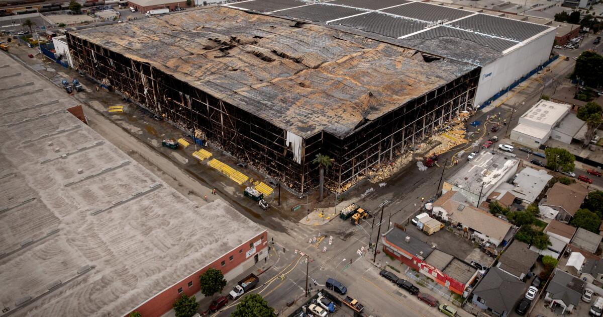 Lineage a demandé un changement pour désactiver la date de fermeture à l’entrepôt de Boyle Heights