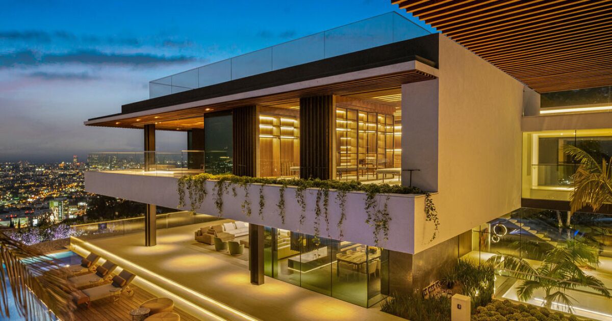 40 millions de dollars pour la vente de la plus grande maison d’Hollywood Hills