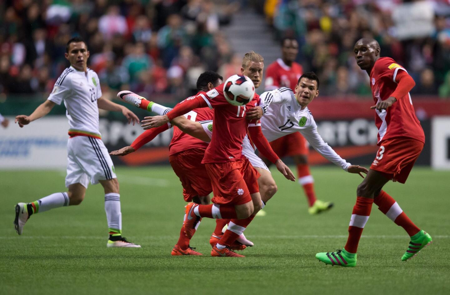 Eliminatoria: Canadá 0-3 México