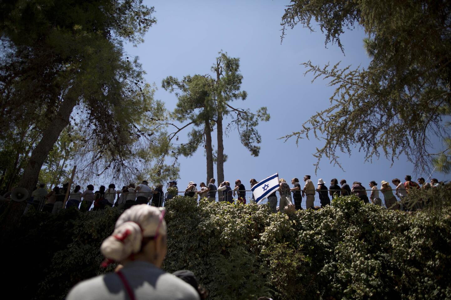 Max Steinberg's funeral