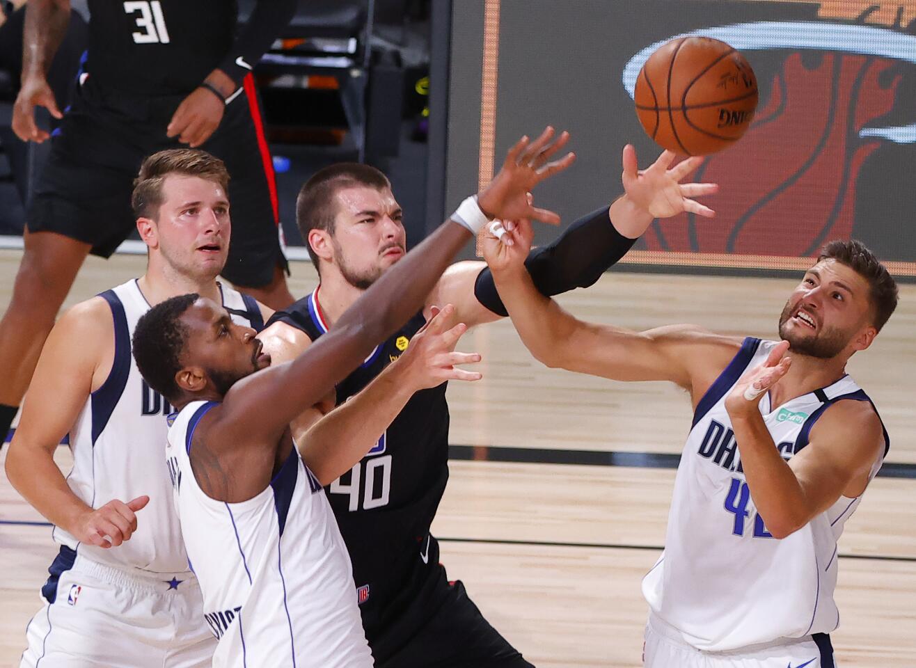 Mavericks Clippers Basketball