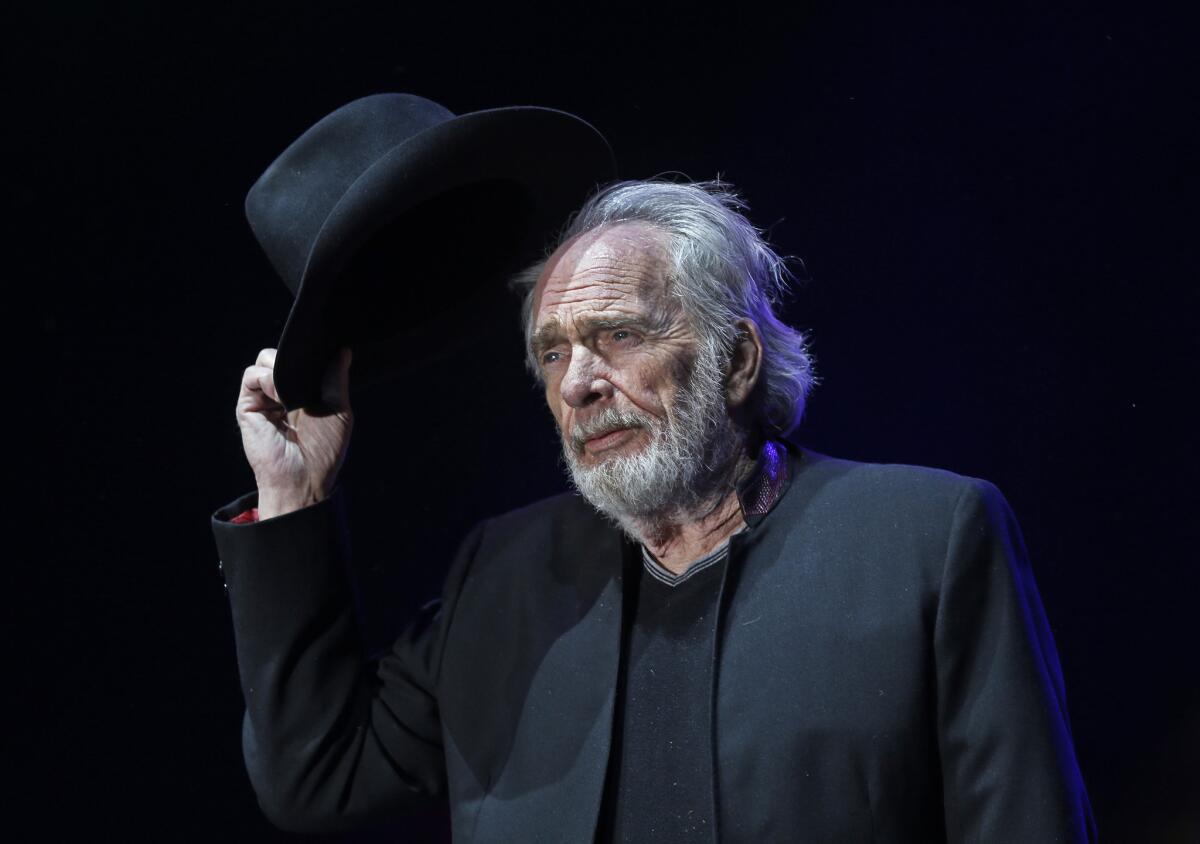 Country music legend Merle Haggard died Wednesday at 79.