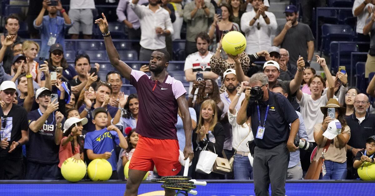 Elliott: Frances Tiafoe’s U.S. Open run ends, but he’s a champion of resilience