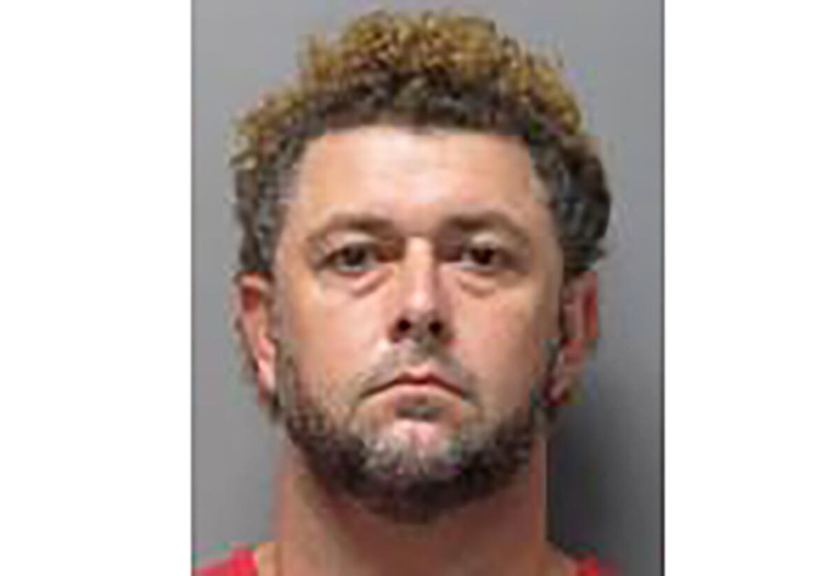 This image provided by the Lafourche Parish Sheriff's Office shows Chase Cheramie. The Louisiana contractor was arrested Thursday, June 16, 2022 on video voyeurism charges accusing him of putting a camera in a bathroom vent at a home where he repaired damage from Hurricane Ida. (Lafourche Parish Sheriff's Office via AP)