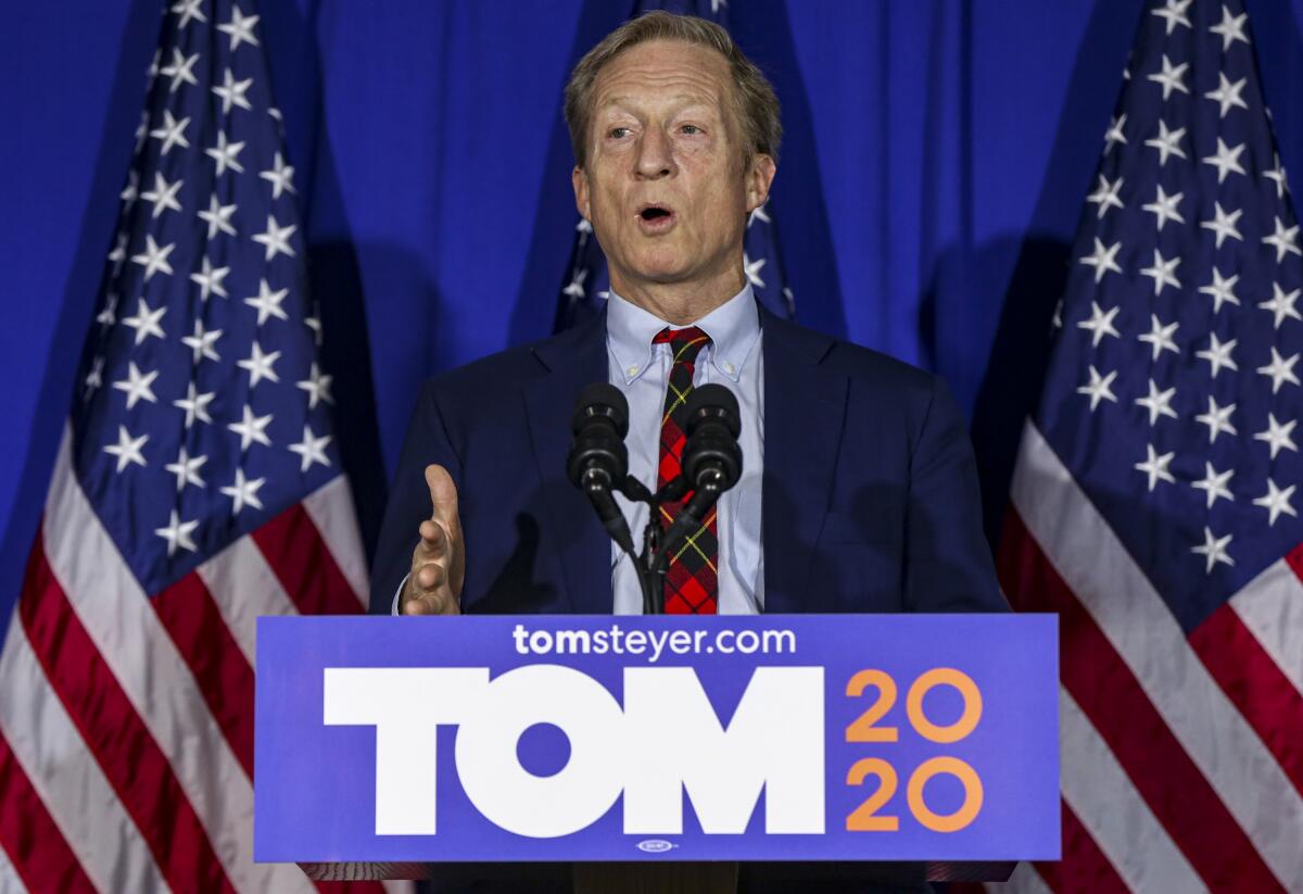 Tom Steyer in Iowa