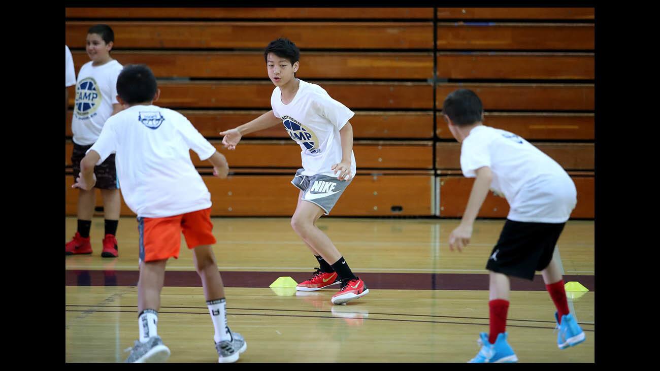Photo Gallery: Brothers Hoops Skills (Basketball) Camp held at Hoover High