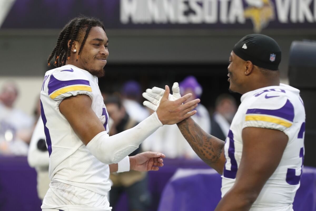 Vikings get upstart Giants in playoffs with 'do it now' view - The San  Diego Union-Tribune