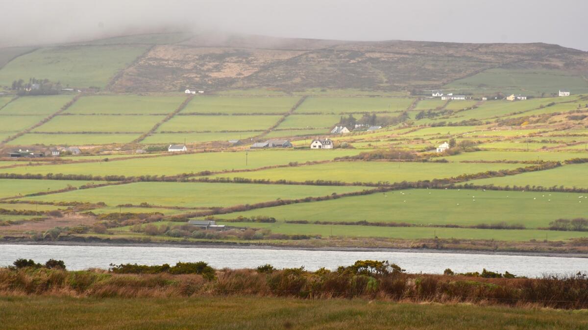 This view of Valentia Island is from outside Portmagee, County Kerry.