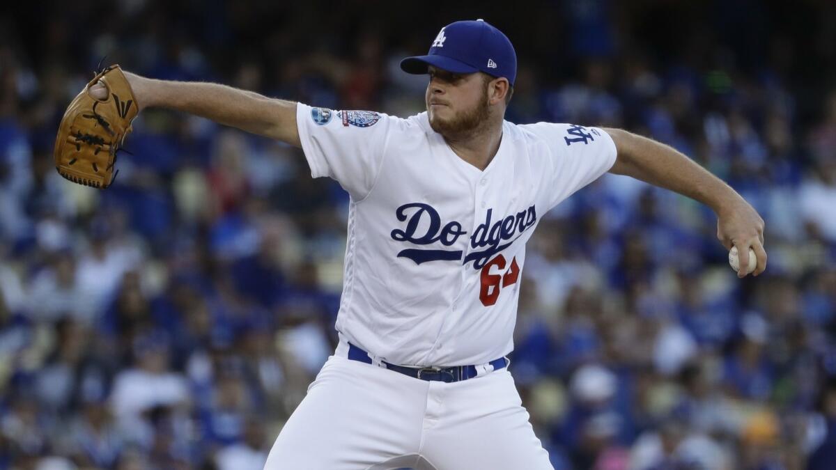Dodgers reliever Caleb Ferguson posted a 2.35 earned-run average in 26 relief appearances, emerging as an important piece in the Dodgers’ often shaky bullpen.