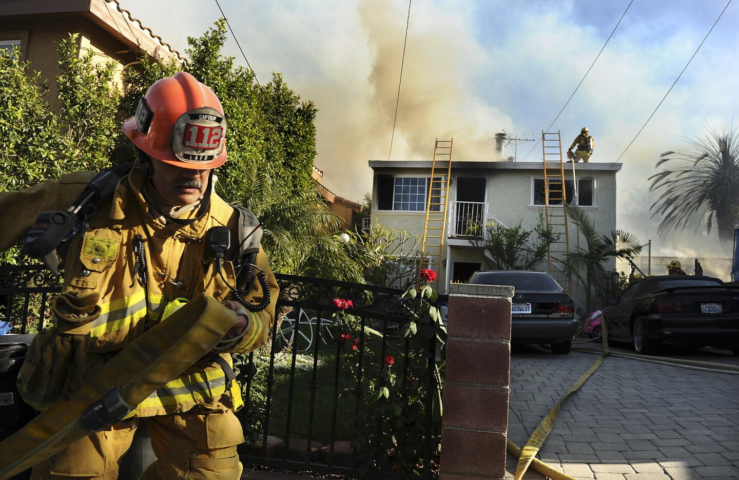 San Pedro fire