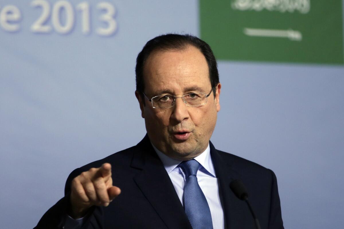 A proposal by President Francois Hollande will levy new taxes on companies that pay high salaries.