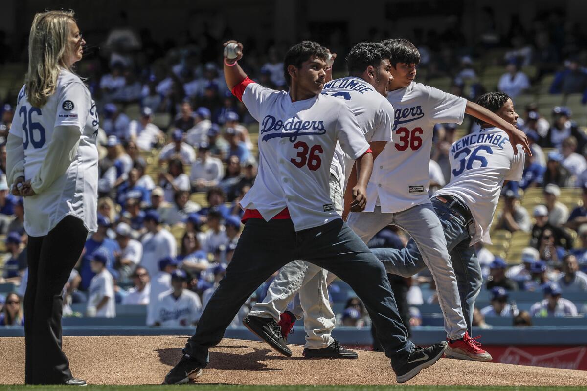 Take a look inside Opening Day at Dodger Stadium – Orange County Register