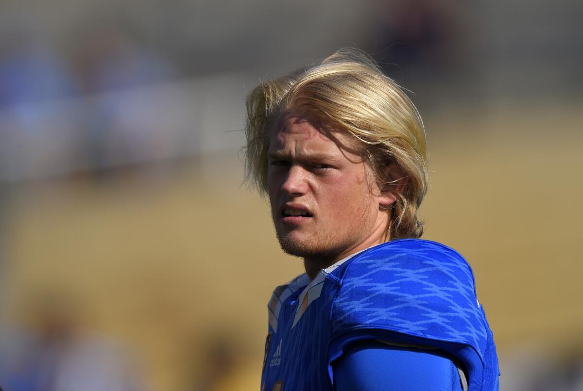 Former UCLA quarterback Jerry Neuheisel will now be the wide receivers coach.