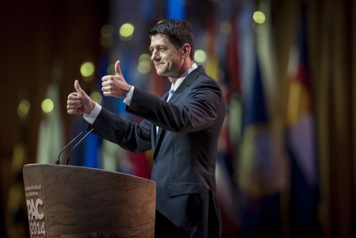 Rep. Paul Ryan tells a tall tale: The Wisconsin Republican at CPAC.