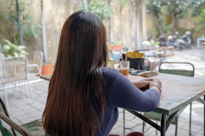 A 16-year-old Feby was trafficked in late 2019 for more than four months before she escaped. She aspires of becoming a teacher