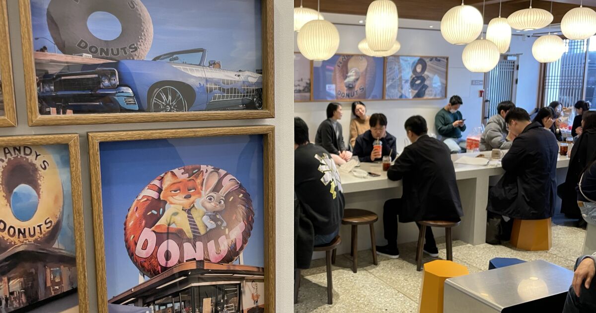 A Randy’s Donuts in Seoul adds Los Angeles flavor to South Korea