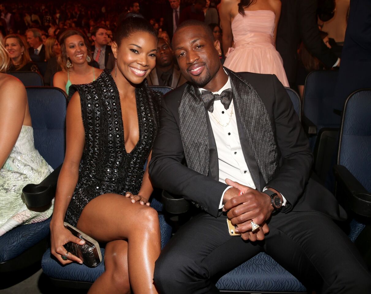 The "Being Mary Jane" star and Miami Heat point guard wed on Aug. 30 in a fashion forward black-and-white themed affair at Chateau Artisan castle in Miami. Wade and Union began dating in 2008 and he proposed in December with an 8.5-carat engagement ring.
