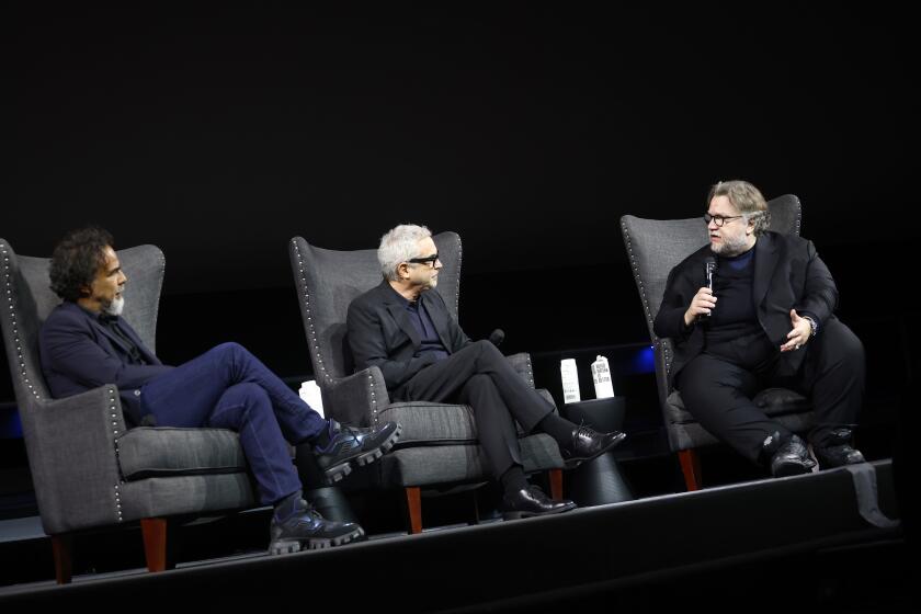 Alejandro G. Iñárritu, Alfonso Cuarón y Guillermo del Toro