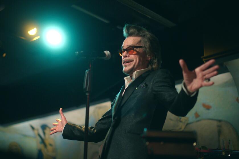 David Johansen in PERSONALITY CRISIS: ONE NIGHT ONLY. 