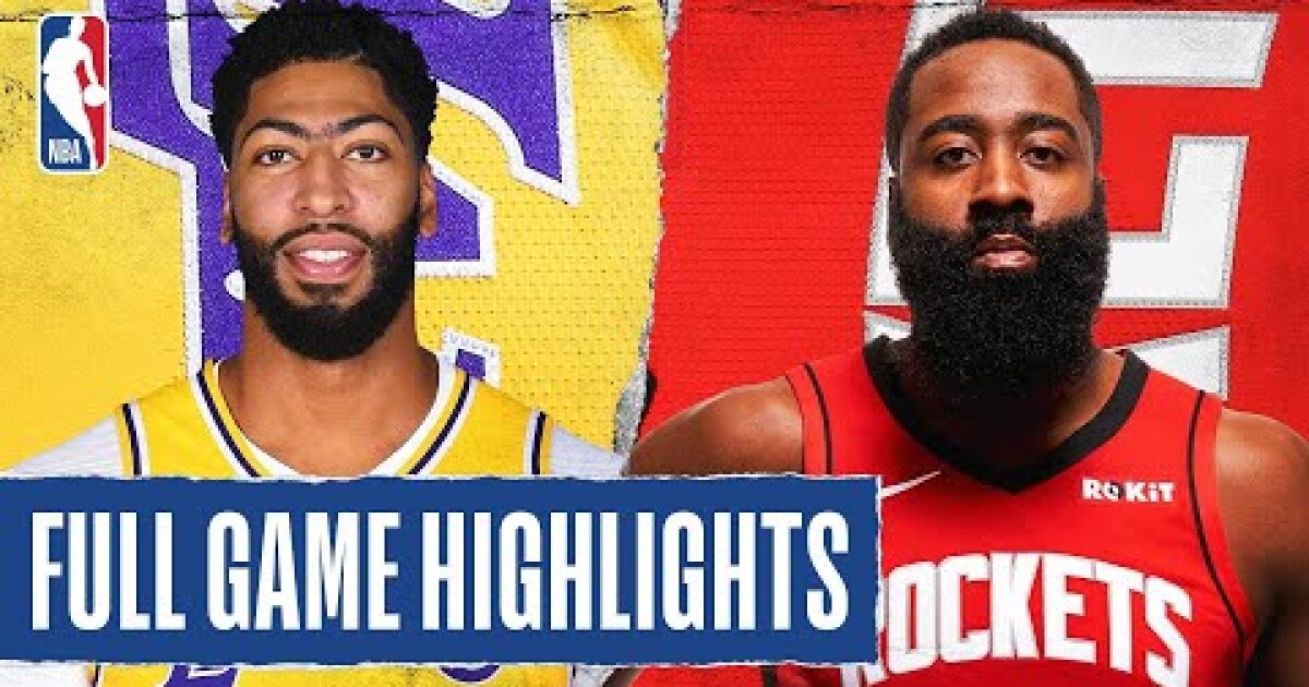 39+ Lakers Vs Rockets Game 4 Highlights Pics - Expectare Info