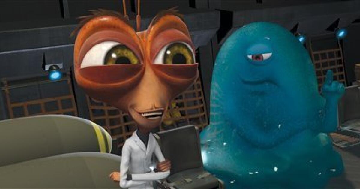 Review: 'Monsters vs. Aliens' finds classic critters getting