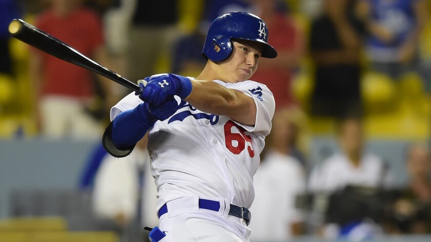 Dodgers center fielder Joc Pederson will start in place of Yasiel Puig for Tuesday's game against the Washington Nationals. ** Usable by LA, DC, CGT and CCT Only **