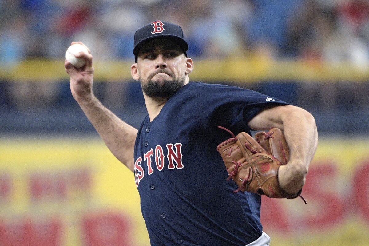 Red Sox place All-Star starter Nathan Eovaldi on injured list with