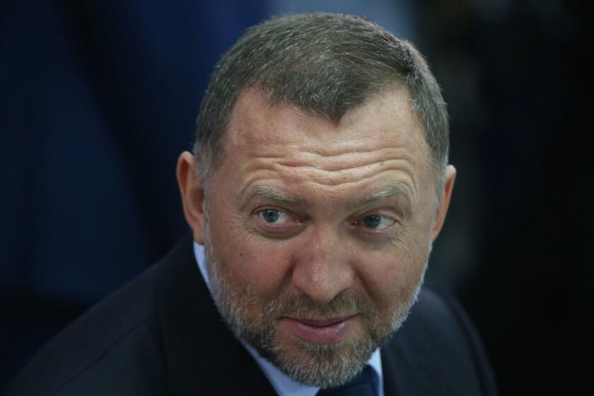 Russian billionaire and businessman Oleg Deripaska, who has found himself at the center of a heated American political scandal.