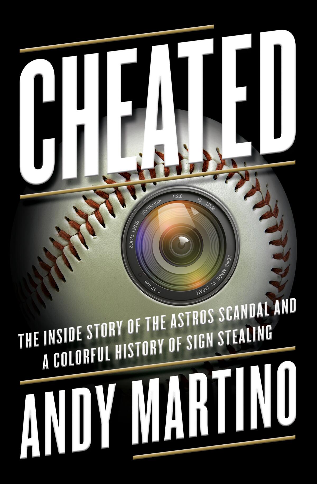 Cover of Andy Martino's book "Cheated".