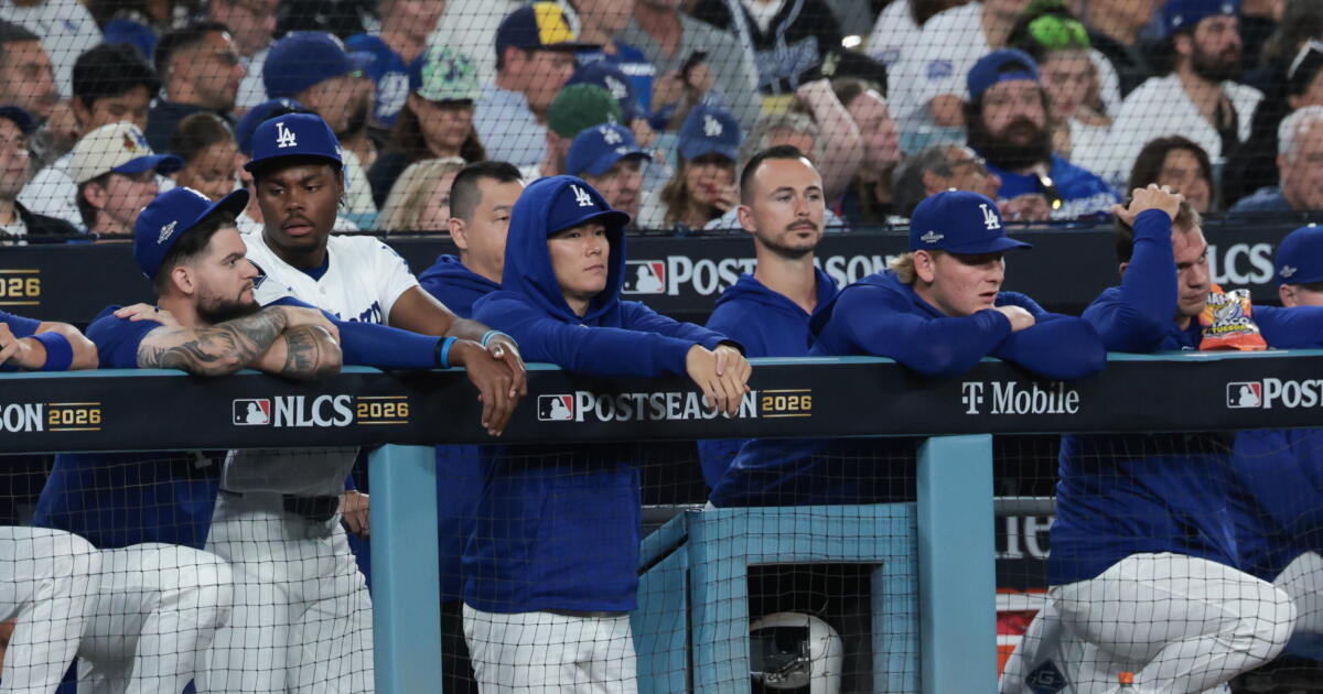 The Dodgers are done. After putting up a fight, the champs are out of gas