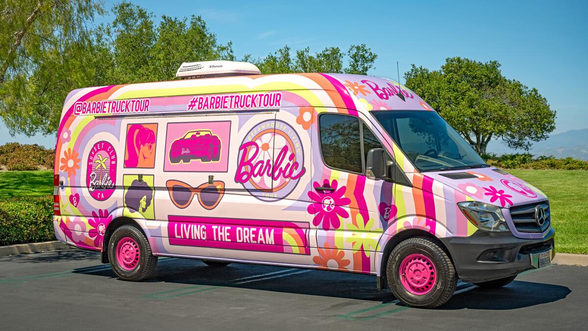 Barbie Truck Tour 2023 coming to Orange, Los Angeles counties – NBC Los  Angeles