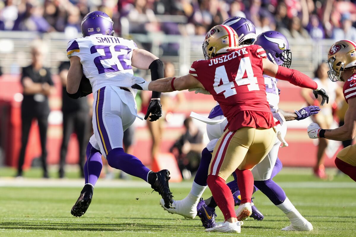 Vikings need Smith to keep up strong return from COVID-19 - The San Diego  Union-Tribune