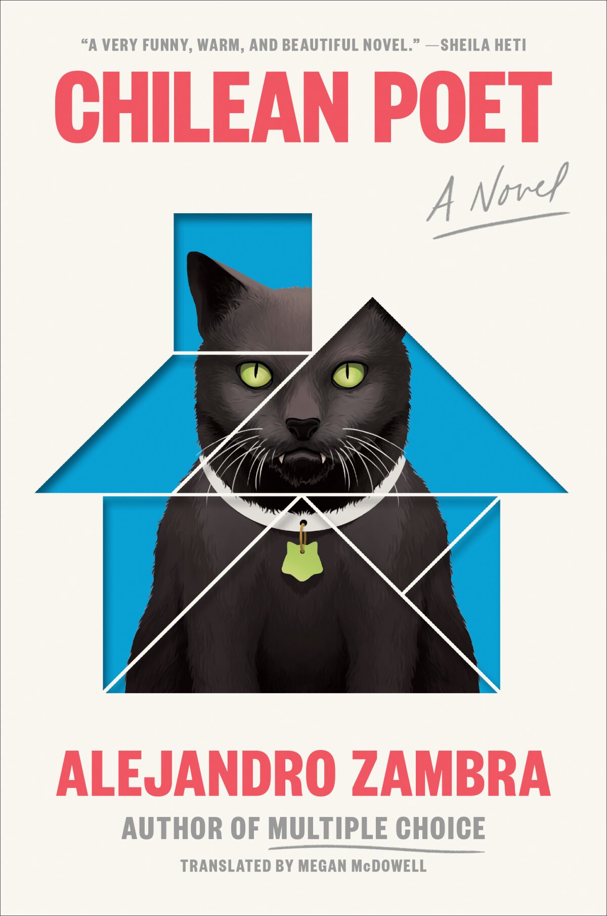 A black cat graces the cover of "Chilean Poet." 
