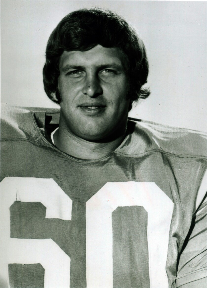Chargers linebacker Bob Babich in 1972, his final season with the team.