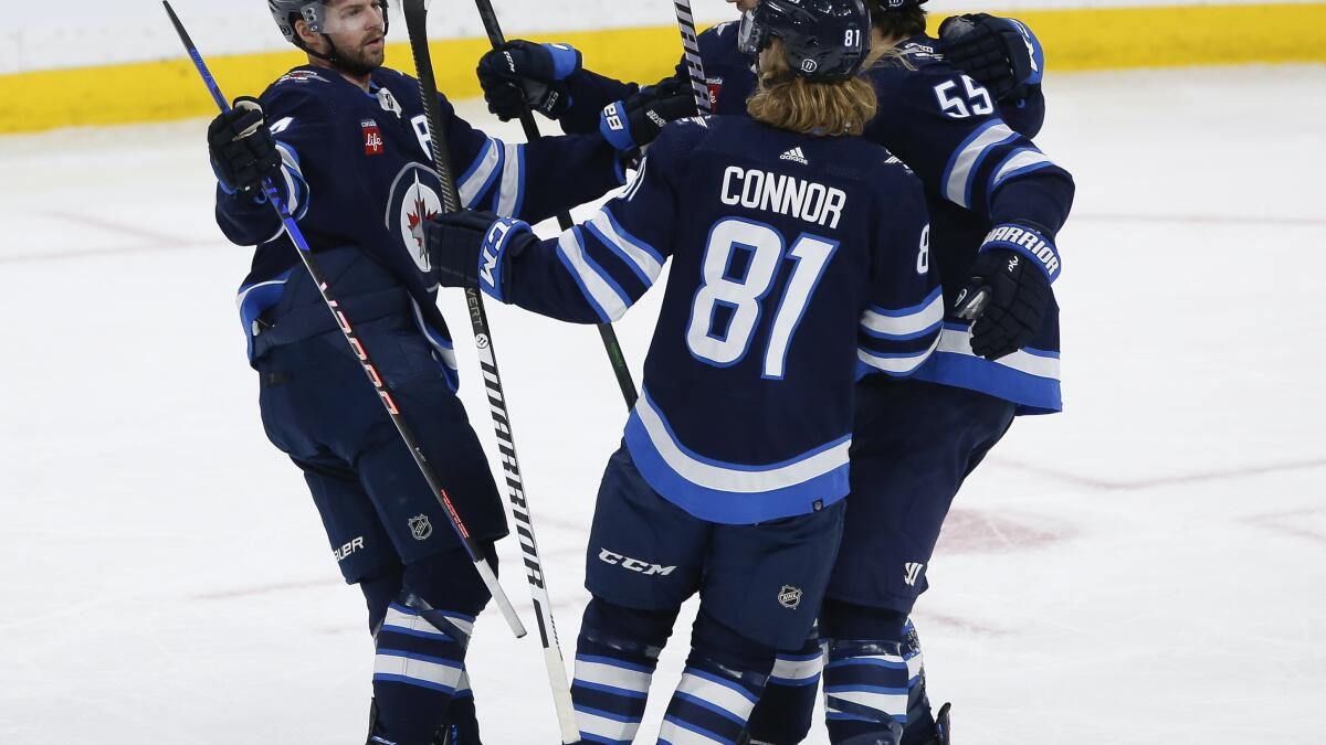 Scheifele scores 3, Jets beat Canucks to snap 3-game skid - The San Diego  Union-Tribune