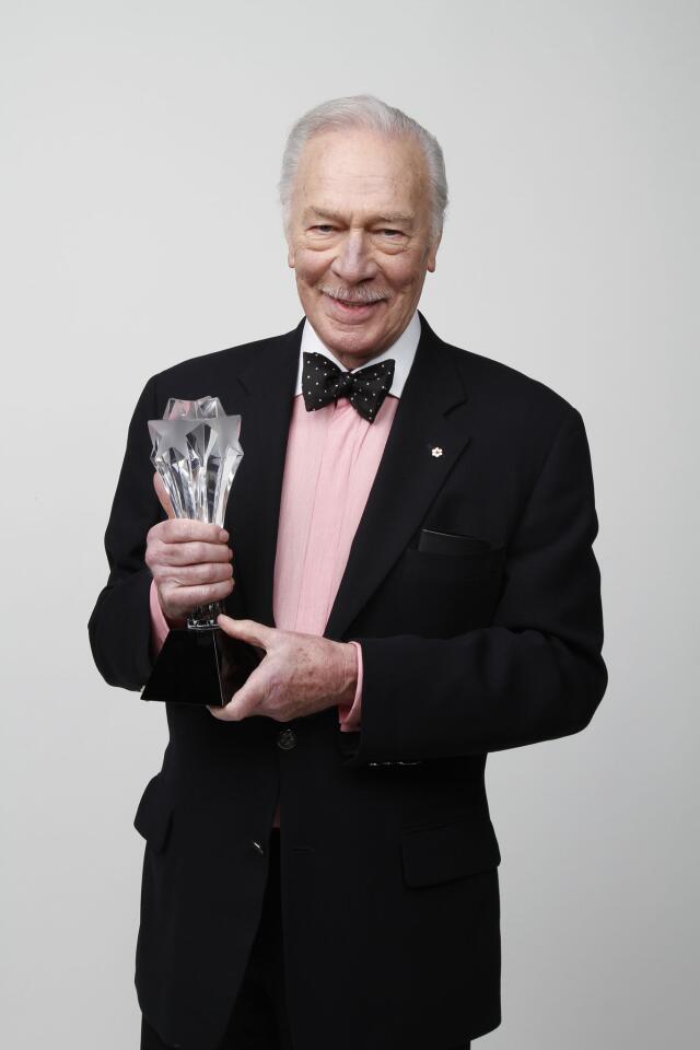 Christopher Plummer had his own after-party plans. "I'm going to have dinner. That's my party," he said.