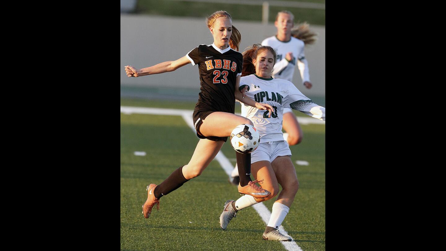 Photo Gallery: Huntington Beach vs. Upland in CIF Division 1 second round girls' soccer