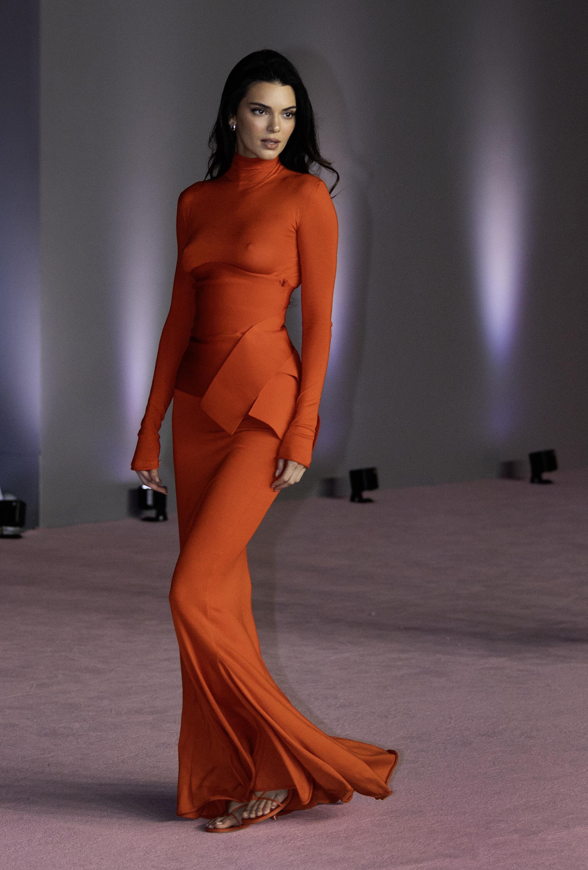 Kendall Jenner attends the 3rd Annual Academy Museum Gala at Academy Museum 